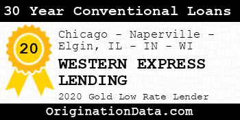 WESTERN EXPRESS LENDING 30 Year Conventional Loans gold