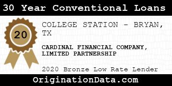 CARDINAL FINANCIAL 30 Year Conventional Loans bronze