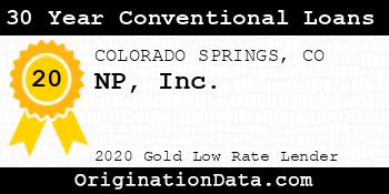 NP  30 Year Conventional Loans gold