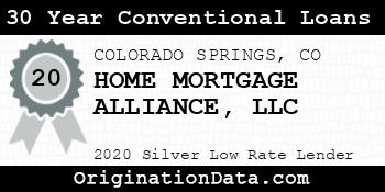 HOME MORTGAGE ALLIANCE 30 Year Conventional Loans silver