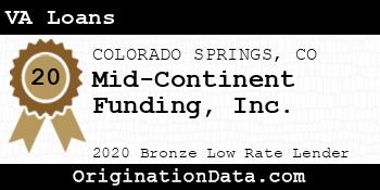Mid-Continent Funding  VA Loans bronze