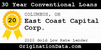 East Coast Capital Corp. 30 Year Conventional Loans gold