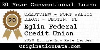 Eglin Federal Credit Union 30 Year Conventional Loans bronze