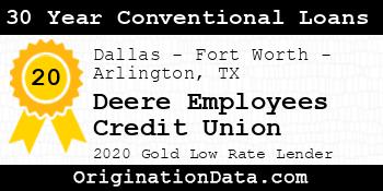 Deere Employees Credit Union 30 Year Conventional Loans gold