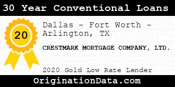 CRESTMARK MORTGAGE COMPANY LTD. 30 Year Conventional Loans gold