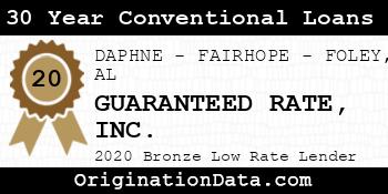 GUARANTEED RATE 30 Year Conventional Loans bronze