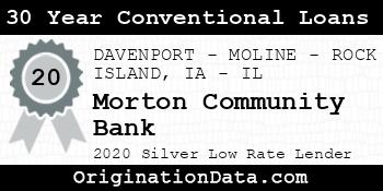 Morton Community Bank 30 Year Conventional Loans silver