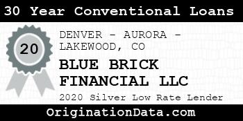 BLUE BRICK FINANCIAL 30 Year Conventional Loans silver