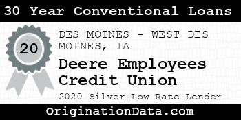 Deere Employees Credit Union 30 Year Conventional Loans silver