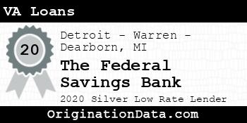 The Federal Savings Bank VA Loans silver