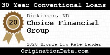 Choice Financial Group 30 Year Conventional Loans bronze