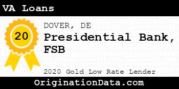 Presidential Bank FSB VA Loans gold