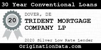 TRIDENT MORTGAGE COMPANY LP 30 Year Conventional Loans silver