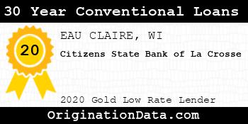 Citizens State Bank of La Crosse 30 Year Conventional Loans gold