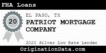 PATRIOT MORTGAGE COMPANY FHA Loans silver