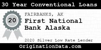 First National Bank Alaska 30 Year Conventional Loans silver