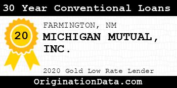 MICHIGAN MUTUAL  30 Year Conventional Loans gold