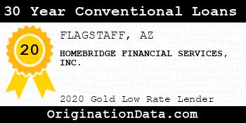 HOMEBRIDGE FINANCIAL SERVICES 30 Year Conventional Loans gold