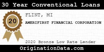AMERIFIRST FINANCIAL CORPORATION 30 Year Conventional Loans bronze