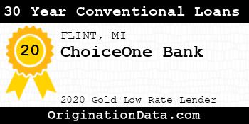 ChoiceOne Bank 30 Year Conventional Loans gold