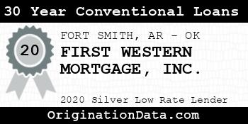 FIRST WESTERN MORTGAGE 30 Year Conventional Loans silver
