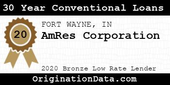 AmRes Corporation 30 Year Conventional Loans bronze