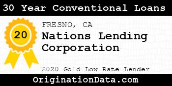 Nations Lending Corporation 30 Year Conventional Loans gold