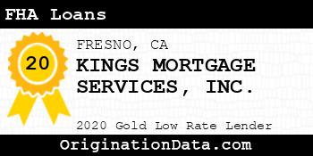 KINGS MORTGAGE SERVICES FHA Loans gold
