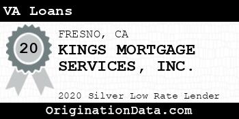 KINGS MORTGAGE SERVICES VA Loans silver