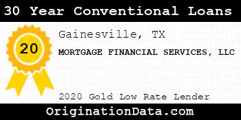 MORTGAGE FINANCIAL SERVICES 30 Year Conventional Loans gold