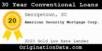 American Security Mortgage Corp. 30 Year Conventional Loans gold