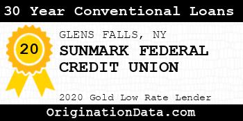 SUNMARK FEDERAL CREDIT UNION 30 Year Conventional Loans gold