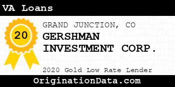 GERSHMAN INVESTMENT CORP. VA Loans gold