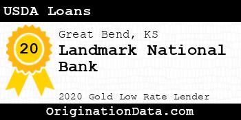 Landmark National Bank USDA Loans gold