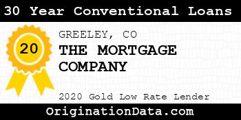 THE MORTGAGE COMPANY 30 Year Conventional Loans gold