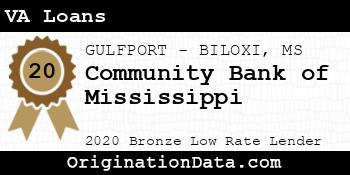 Community Bank of Mississippi VA Loans bronze