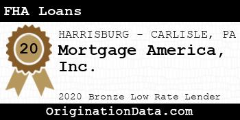 Mortgage America FHA Loans bronze