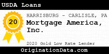 Mortgage America USDA Loans gold