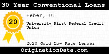 University First Federal Credit Union 30 Year Conventional Loans gold