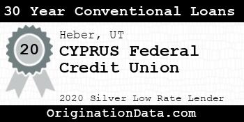 CYPRUS Federal Credit Union 30 Year Conventional Loans silver