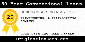 PRIMELENDING A PLAINSCAPITAL COMPANY 30 Year Conventional Loans gold