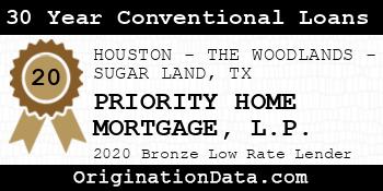 PRIORITY HOME MORTGAGE L.P. 30 Year Conventional Loans bronze