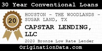 CAPSTAR LENDING 30 Year Conventional Loans bronze