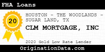 CLM MORTGAGE INC FHA Loans gold