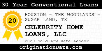 CELEBRITY HOME LOANS 30 Year Conventional Loans gold
