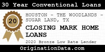CLOSING MARK HOME LOANS 30 Year Conventional Loans bronze