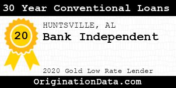 Bank Independent 30 Year Conventional Loans gold
