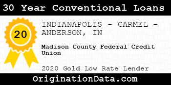 Madison County Federal Credit Union 30 Year Conventional Loans gold