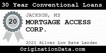 MORTGAGE ACCESS CORP. 30 Year Conventional Loans silver