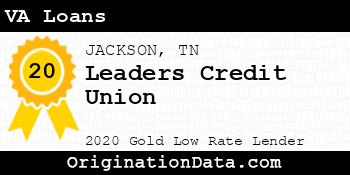 Leaders Credit Union VA Loans gold